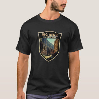 Big Bend Nationalpark Texas Aquarell T-Shirt