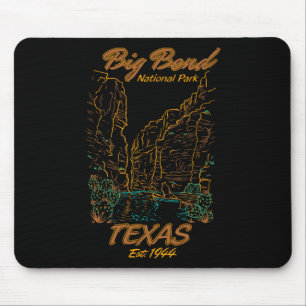 Big Bend Nationalpark Texas Camping Wandern Natur Mousepad