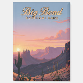 Big Bend Nationalpark Texas Magnet