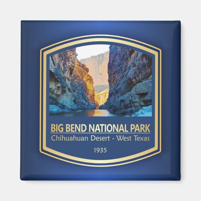 Big Bend NP (PF1) Magnet (Vorne)