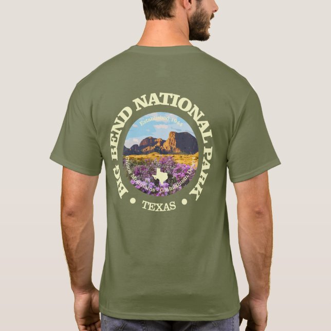 Big Bend NP (rd) 2 T-Shirt (Rückseite)