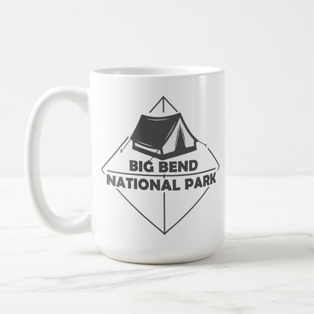 Big Bend - Texas Kaffeetasse (Links)