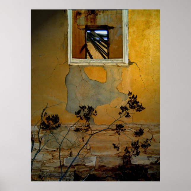 Big Bend WIndow-Leinwand Poster (Vorne)