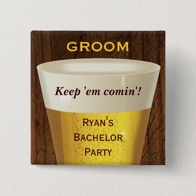 Big Ber Bachelor Button (Vorderseite)