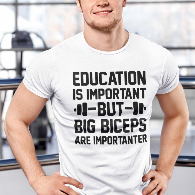 Big Biceps Importanter T-Shirt (Von Creator hochgeladen)