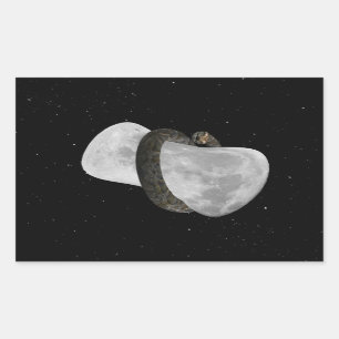 Big Big Hug Rechteckiger Aufkleber