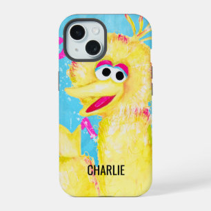 Big Bird Charakter Kunst Sesamstraße Wettbewerb iPhone 15 Hülle