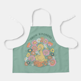 Big Bird Grow Kindness floral Graphic Schürze