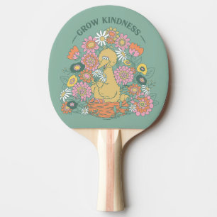 Big Bird   Grow Kindness floral Graphic Tischtennis Schläger