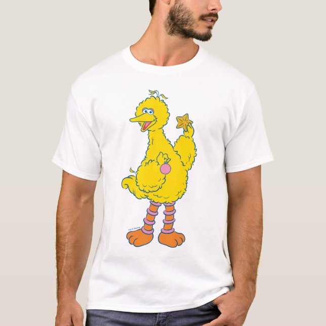Big Bird hält Weihnachtsfeiertage ab T-Shirt (Vorderseite)