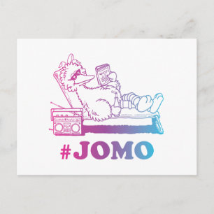 Big Bird #JOMO Postkarte