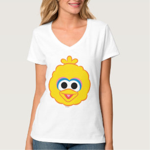 Big Bird lächelt Gesicht T-Shirt