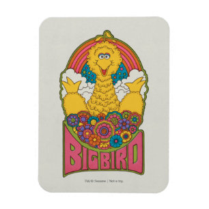 Big Bird Psychedelisch Magnet