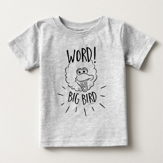 Big Bird Skate Logo - Word! Big Bird Baby T-shirt (Vorderseite)