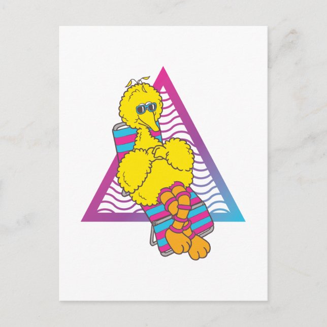Big Bird | Summer Vibes Postkarte (Vorderseite)