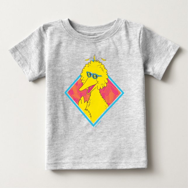 Big Bird | Tropisches Abzeichen 2 Baby T-shirt (Vorderseite)