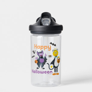 Big Bird und Count   Happy Halloween Trinkflasche
