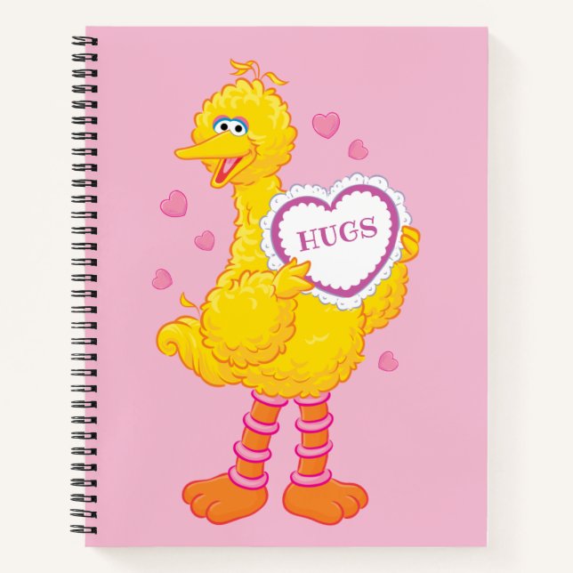 Big Bird Valentine Notizbuch (Vorderseite)