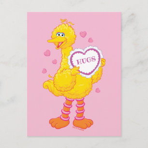 Big Bird Valentine Postkarte