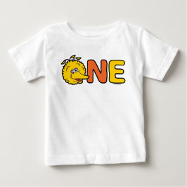 Big Bird zum ersten Geburtstag Baby T-shirt