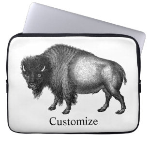 Big Bison Buffalo Thunder_Cove   Laptopschutzhülle