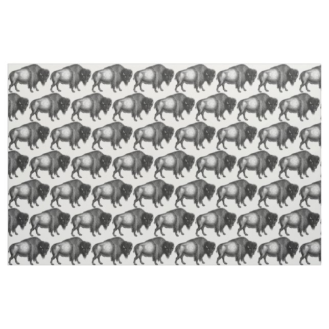 Big Bison Buffalo Thunder_Cove Stoff (Fat Quarter (45,7 x 55,9 cm))