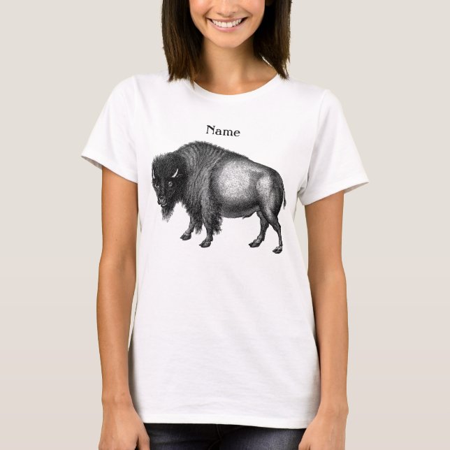 Big Bison Buffalo Thunder_Cove  T-Shirt (Vorderseite)