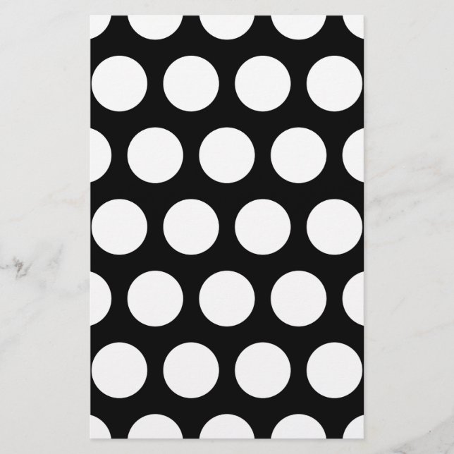 Big Black and White Polka Dots (Vorderseite)