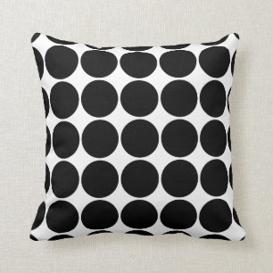 Big Black Dots Kissen