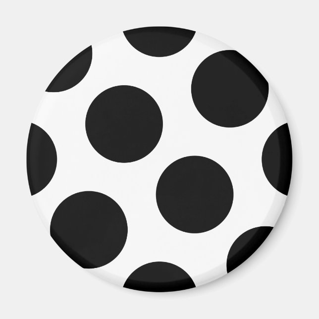 Big Black Dots Magnet (Vorne)