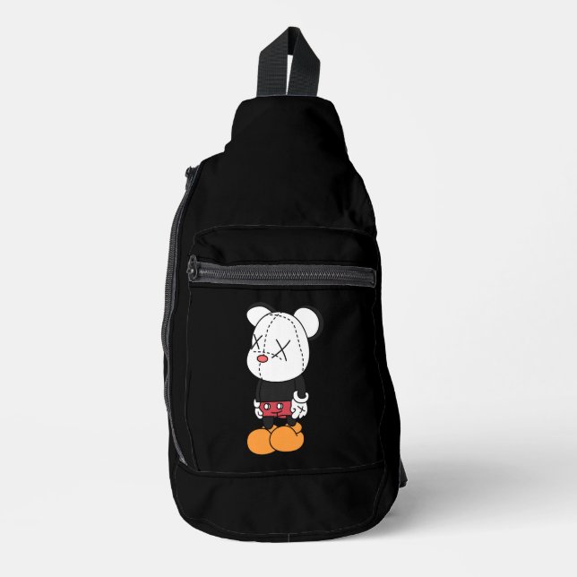Big black-eared mouse crossbody bag (Vorderseite)