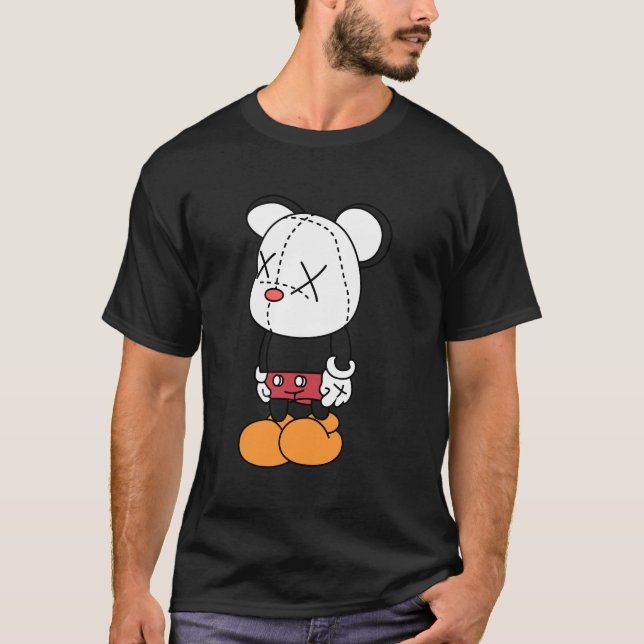 Big black-eared mouse T-Shirt (Vorderseite)