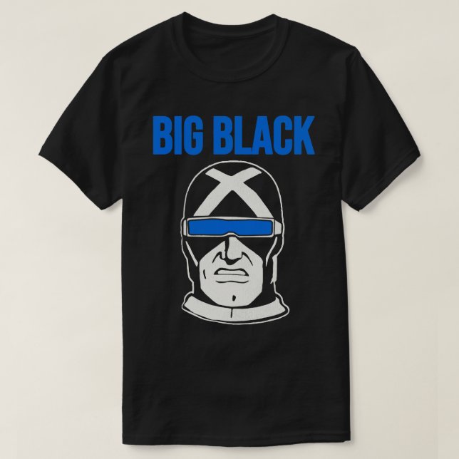 Big Black Racer X T-Shirt (Design vorne)