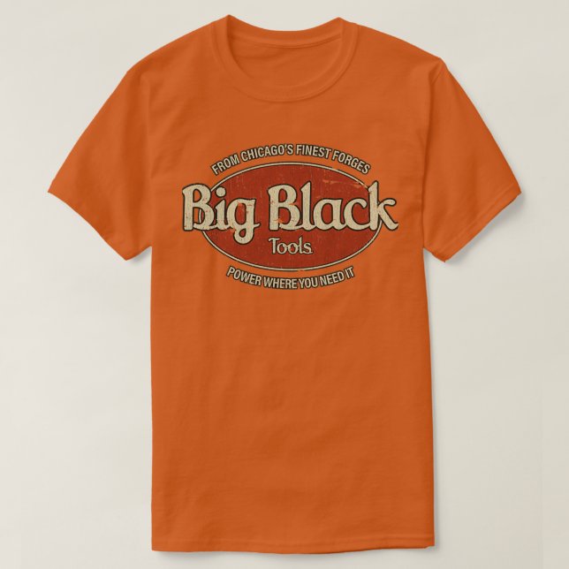 Big Black Tools 1981 T-Shirt (Design vorne)