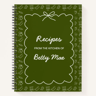 Big Blank Cookbook Write Your Own Favorite Recipe  Notizbuch