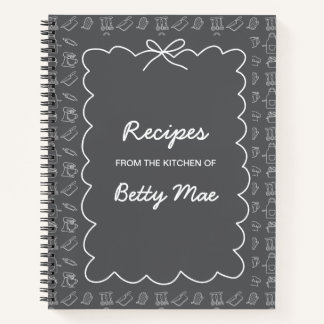 Big Blank Cookbook Write Your Own Favorite Recipe  Notizbuch