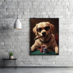 Big Blinds, größerer Appetit, gleicher Labrador Poster