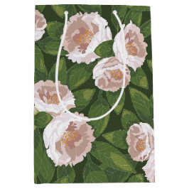 Big Bloom Camellia Charm Mittlere Geschenktüte