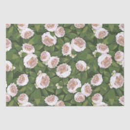 Big Bloom Camellia Charm Seidenpapier