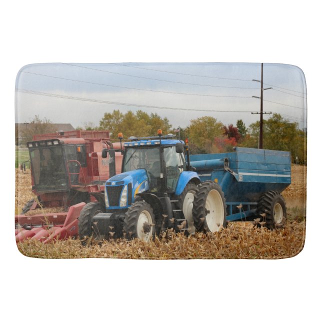 Big Blue Badematte (Vorderseite)