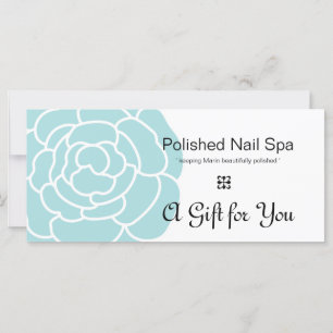 Big Blue Blume Geschenkzertifikat 2