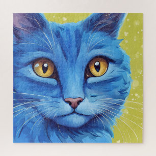 Big Blue Cat Puzzle