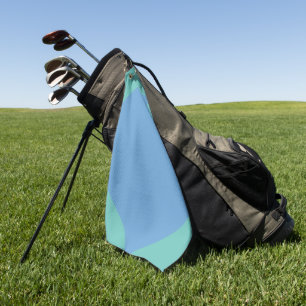 Big Blue Octagon Golf Handtuch