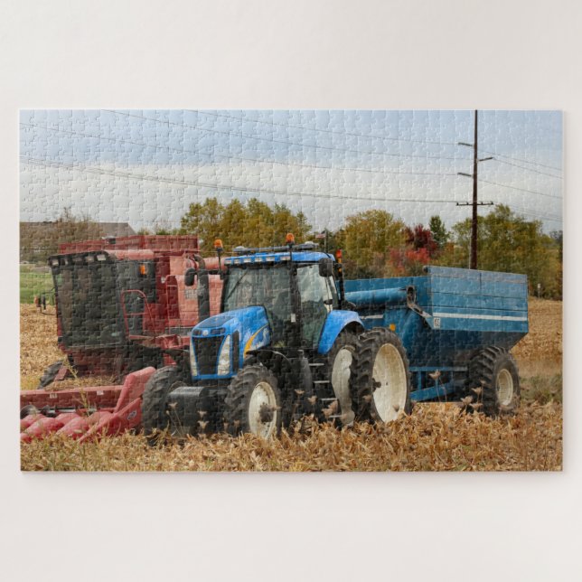 Big Blue Puzzle (Horizontal)