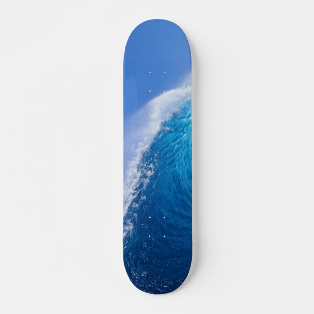 Big Blue Wave Skateboard (Vorne)