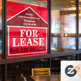 BIG BOLD FÜR benutzerdefiniertes Real Anwesen Fensteraufkleber