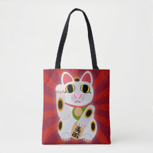 Big Bold Lucky Cat Fun Cartoon Charakter
