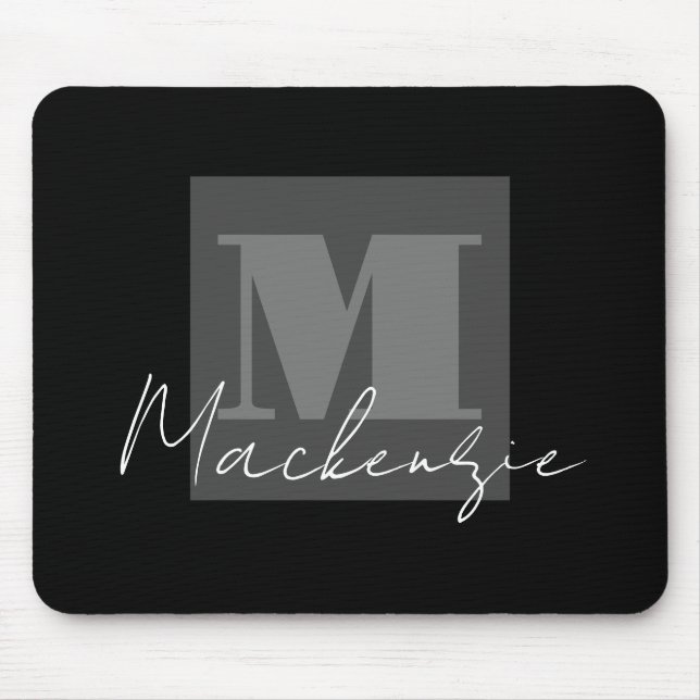 Big Bold Monogram Mousepad (Vorne)