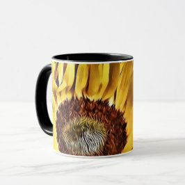 Big Bold Sunblumen Tasse