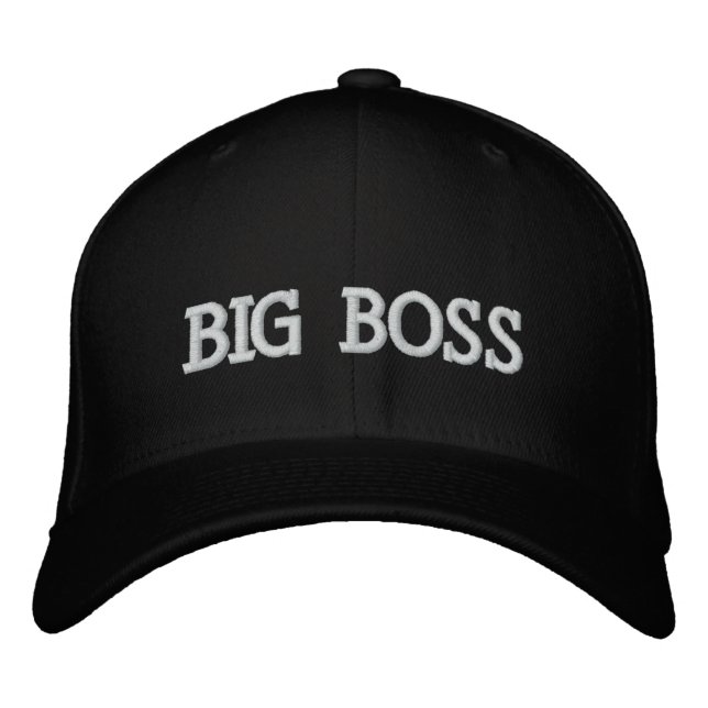 Big Boss Bestickte Kappe (Vorderseite)